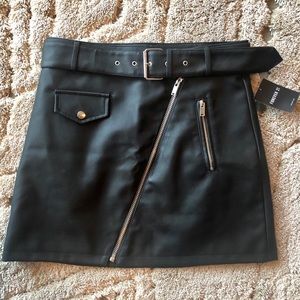 NWT Forever21 Faux Leather Skirt